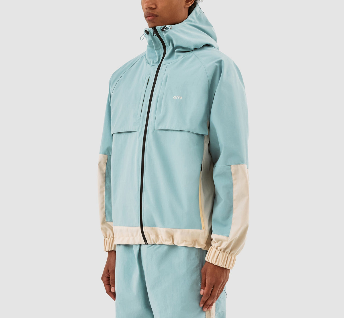Veste Jeremy - Bleu clair/crème