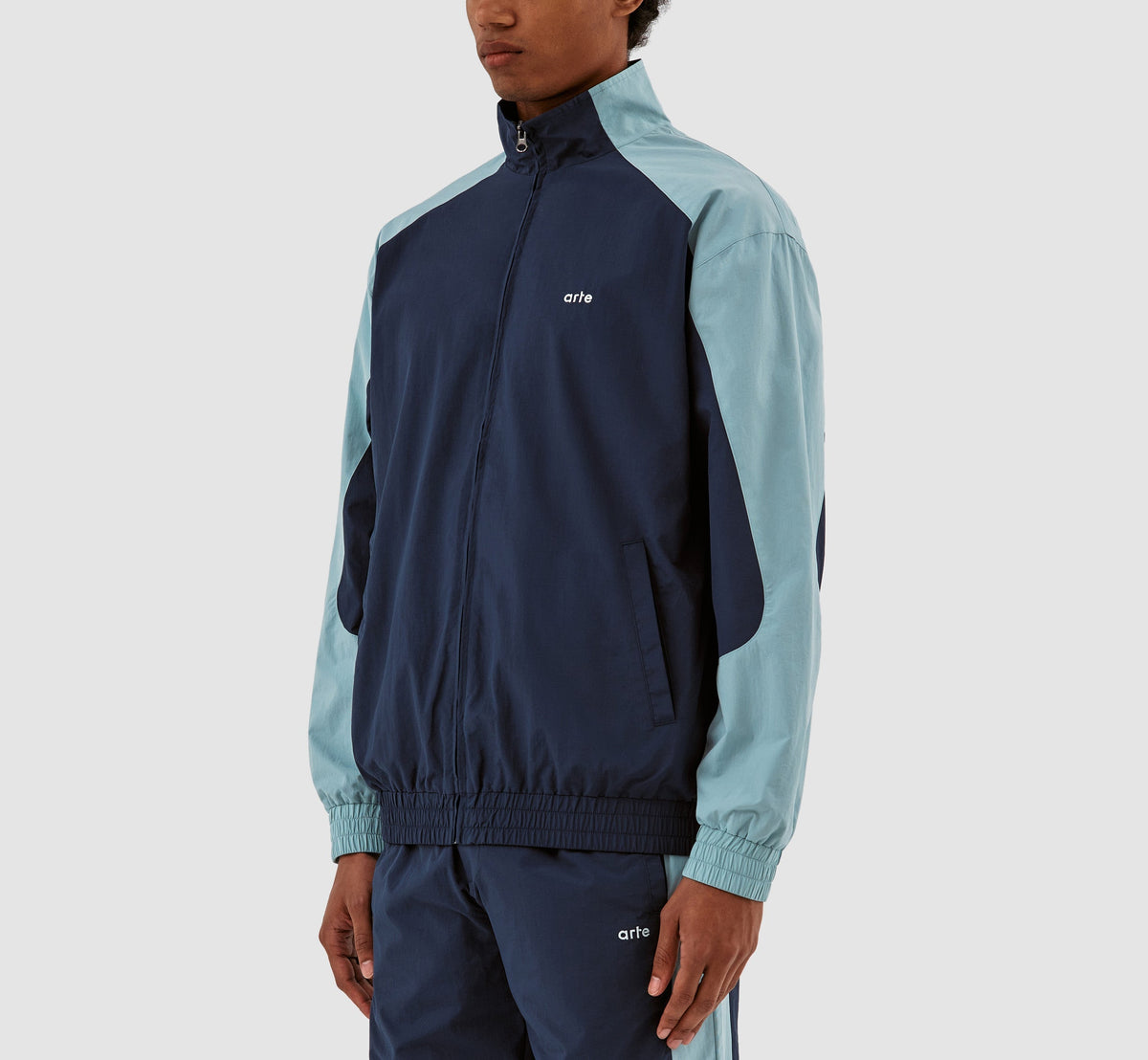 Veste Jordan Colorblock - Marine/Bleu clair