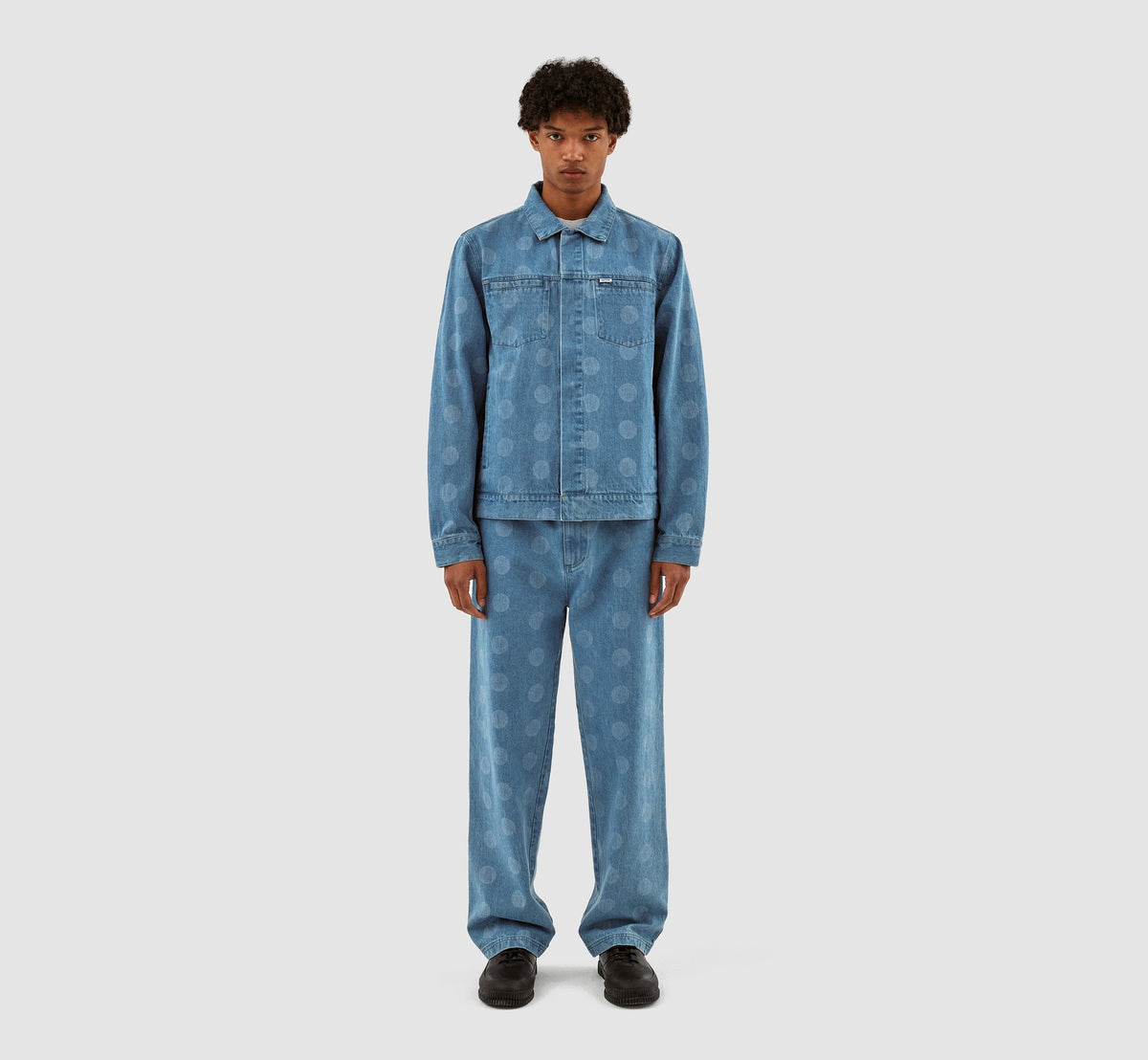 Veste Jackson Dots Fade - Bleach Denim