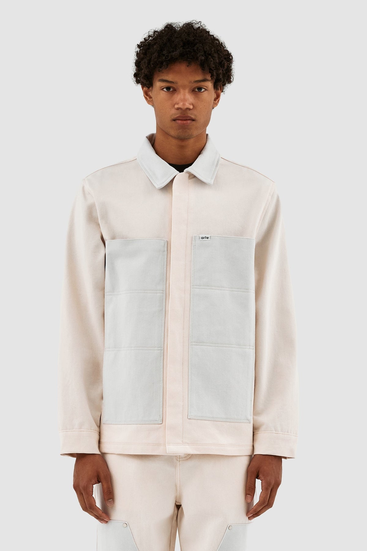 Veste Jones Colorblock - Crème/Nimbus Cloud