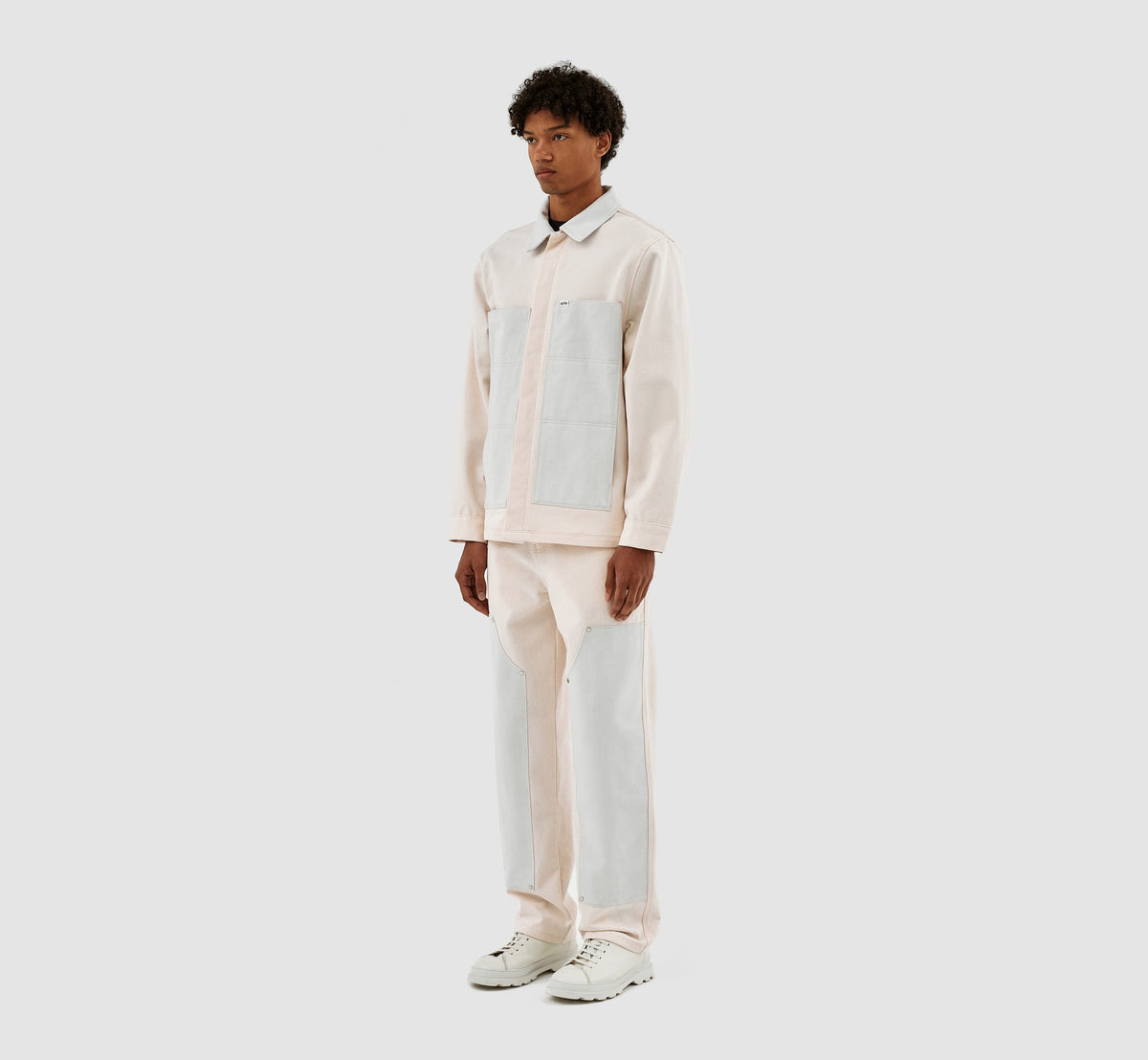 Veste Jones Colorblock - Crème/Nimbus Cloud