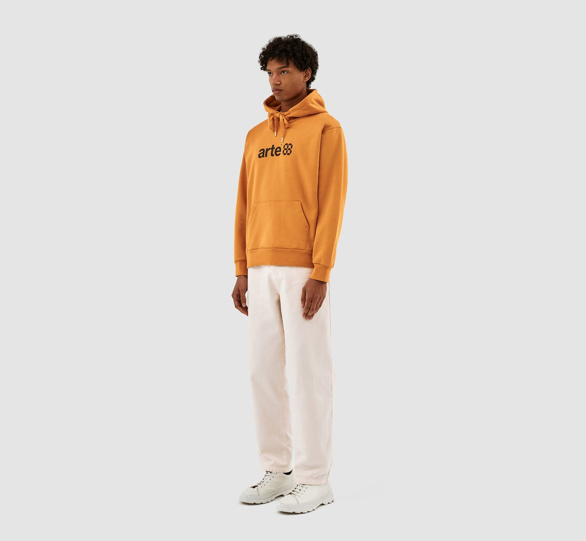Hannes SS23 Logo Hoodie - Inca Gold