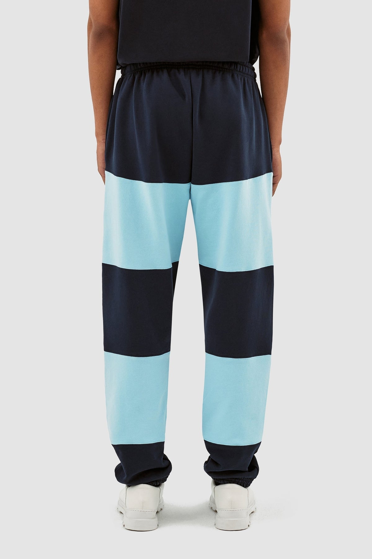 Pantalon à rayures Tristian - Marine/Bleu clair