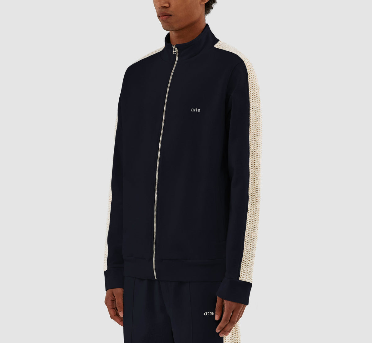Veste en dentelle Jonas - Marine