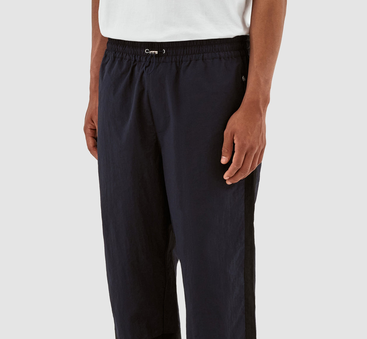 Pantalon Jeremy contrasté - Noir/Marine