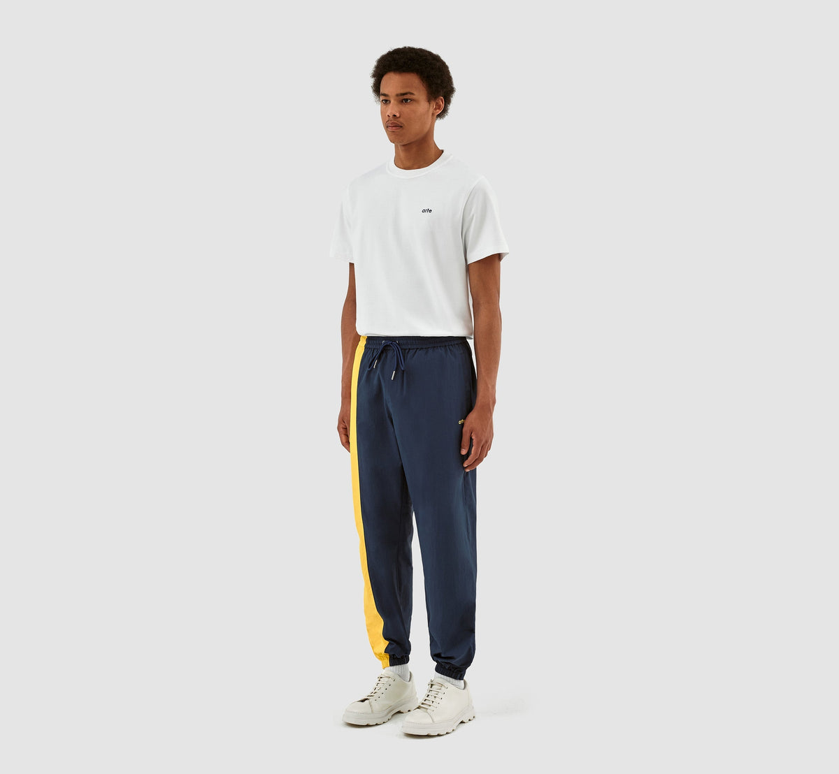 Pantalon Jordan Side - Marine/Jaune