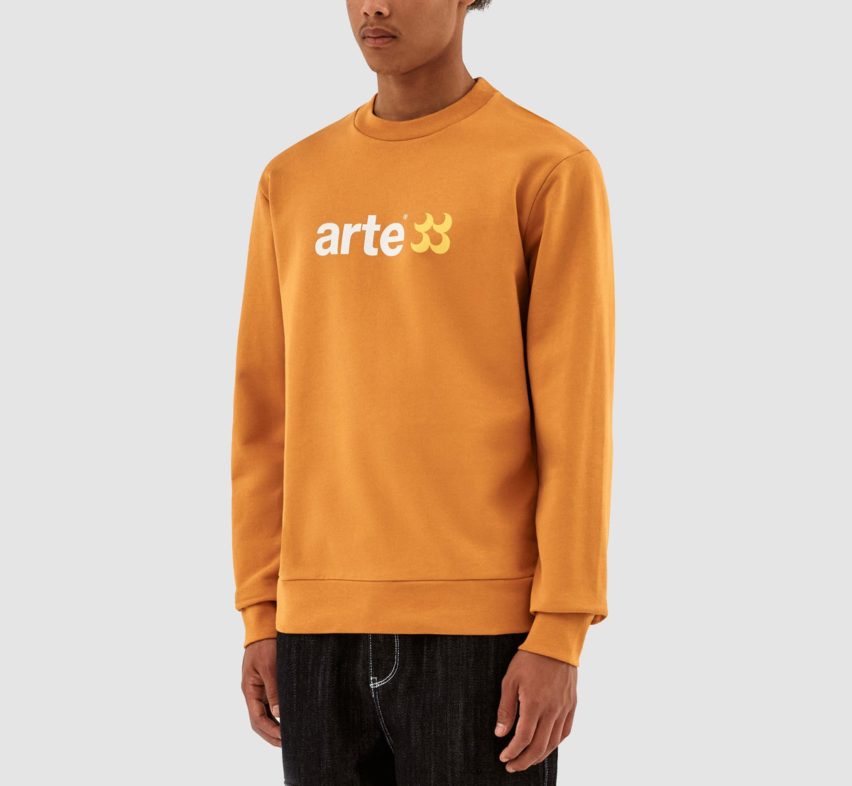 Conrad SS23 Logo Crewneck - Inca Gold