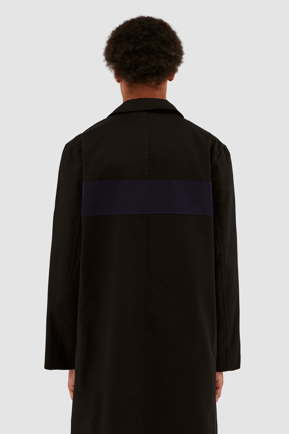 Manteau Joe Strap - Noir/Marine