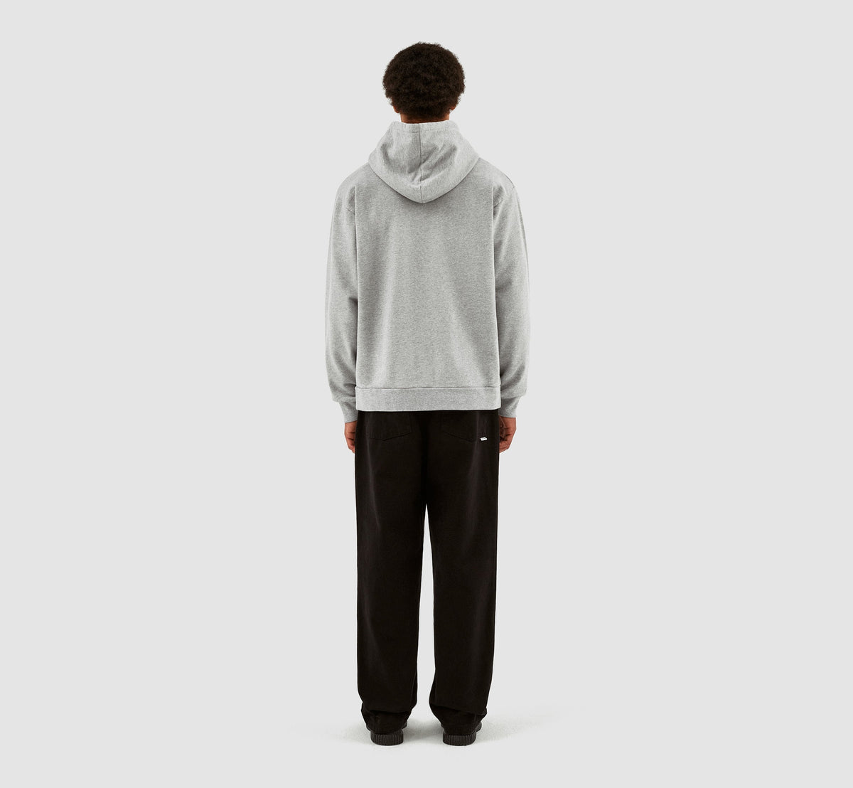 Sweat à capuche avec logo Harris - Gris