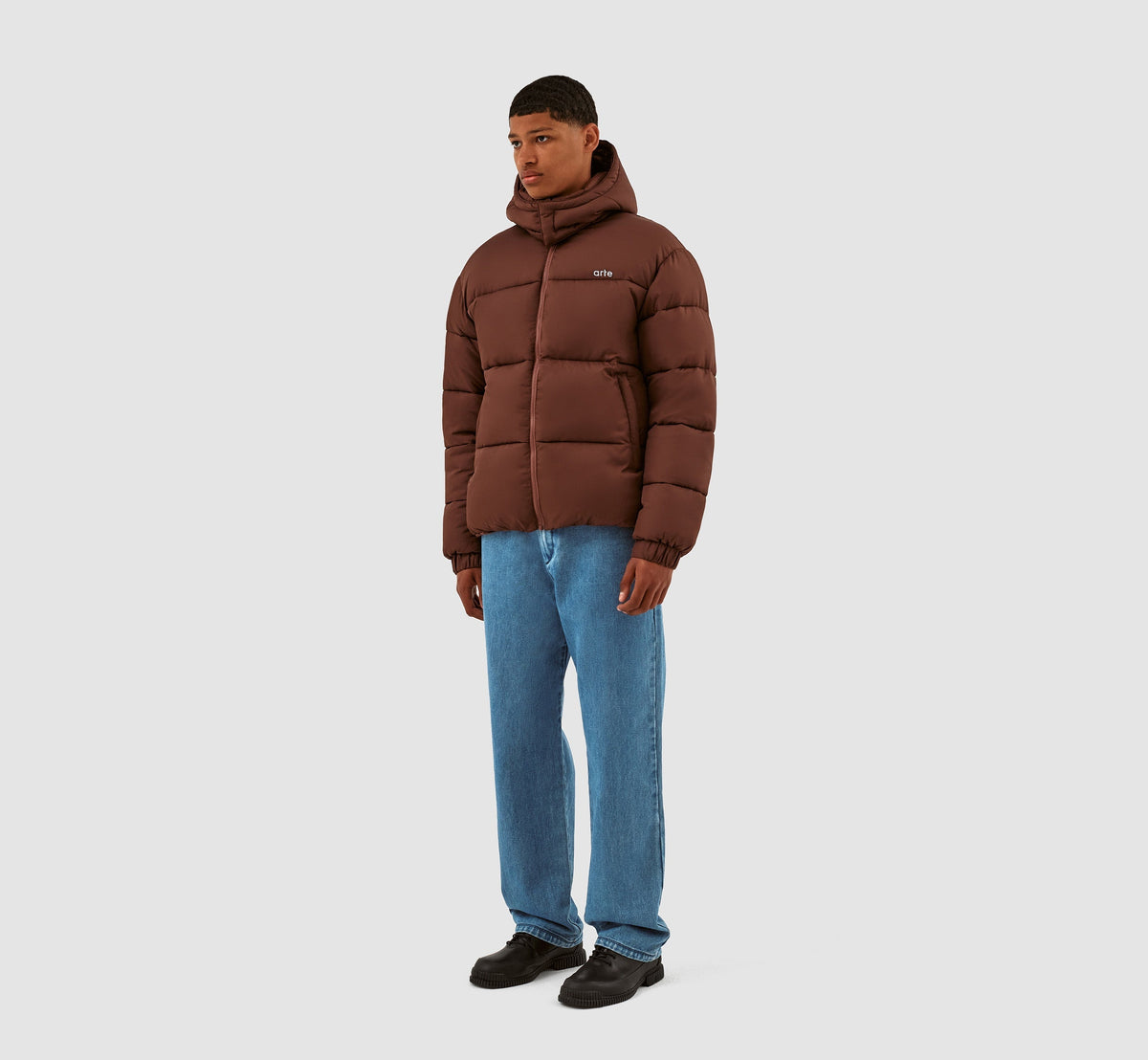 Joey Puffer Jacket - Marron