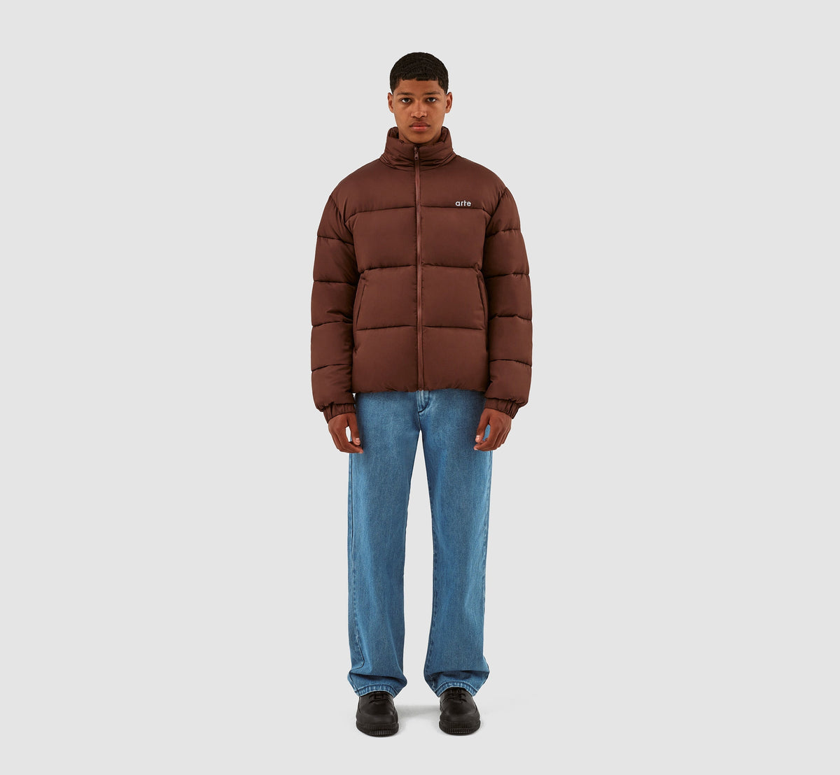 Joey Puffer Jacket - Marron