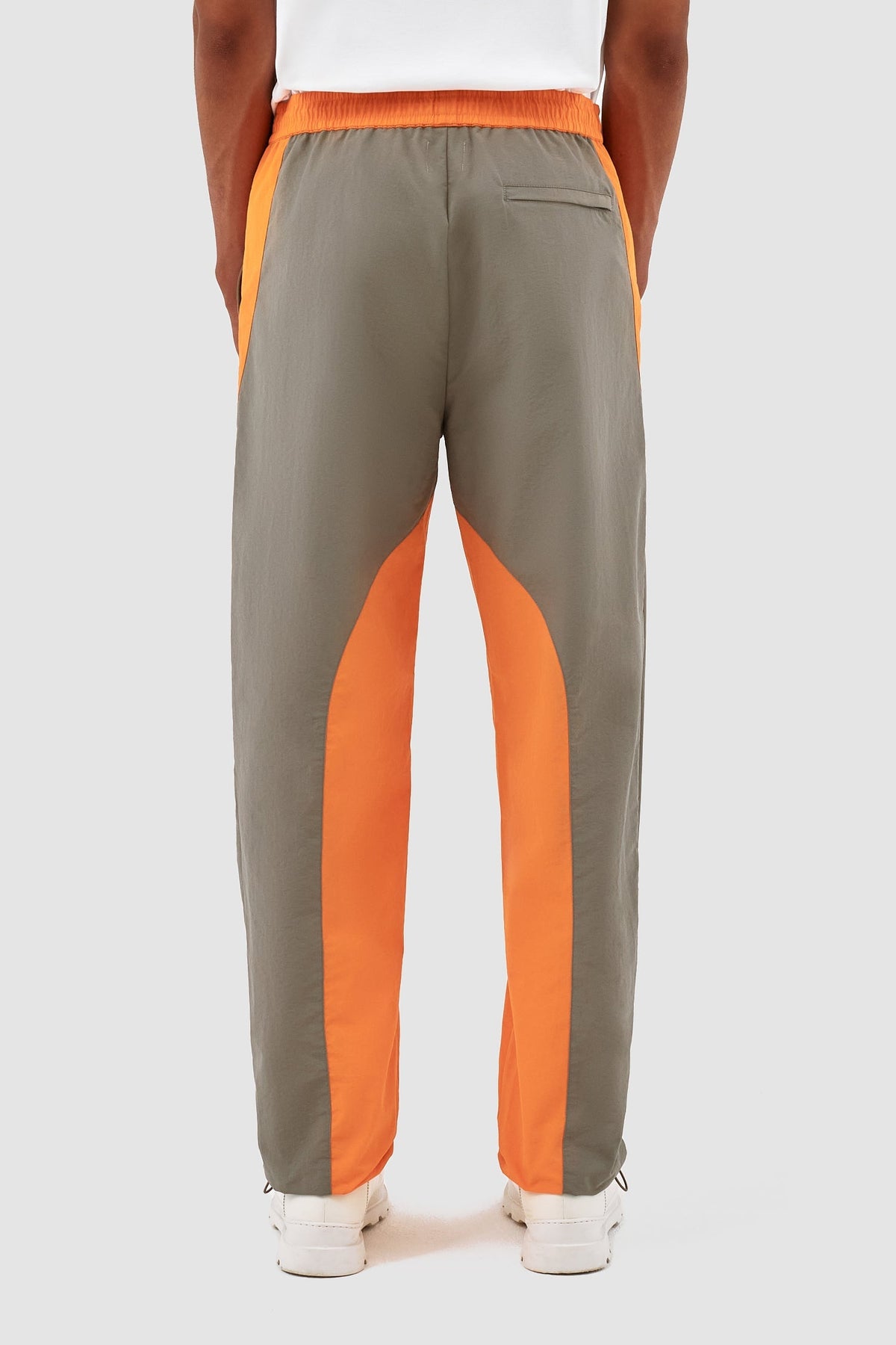 Pantalon Jeff - Orange/Gris