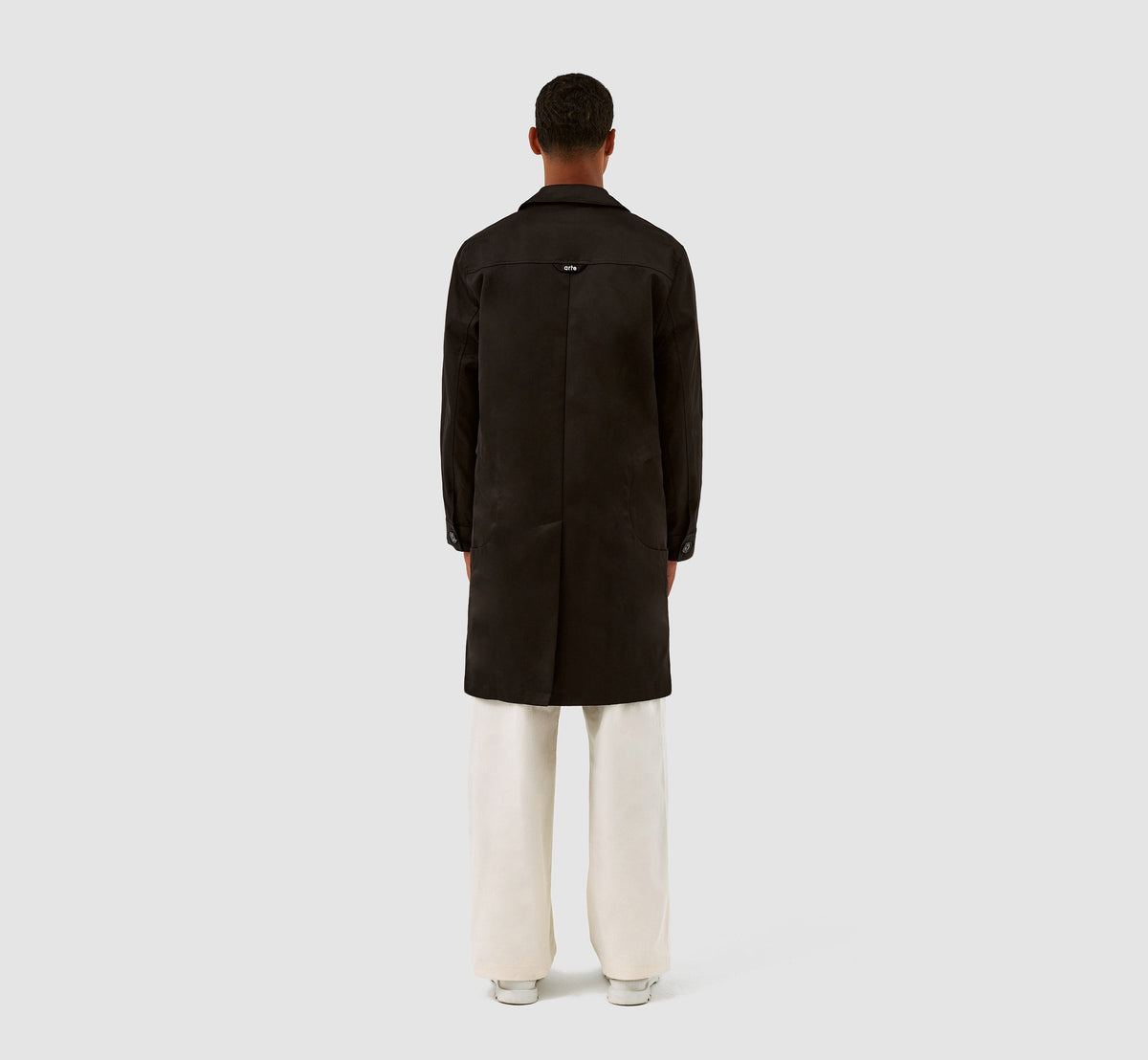 Manteau en nylon Joe - Noir