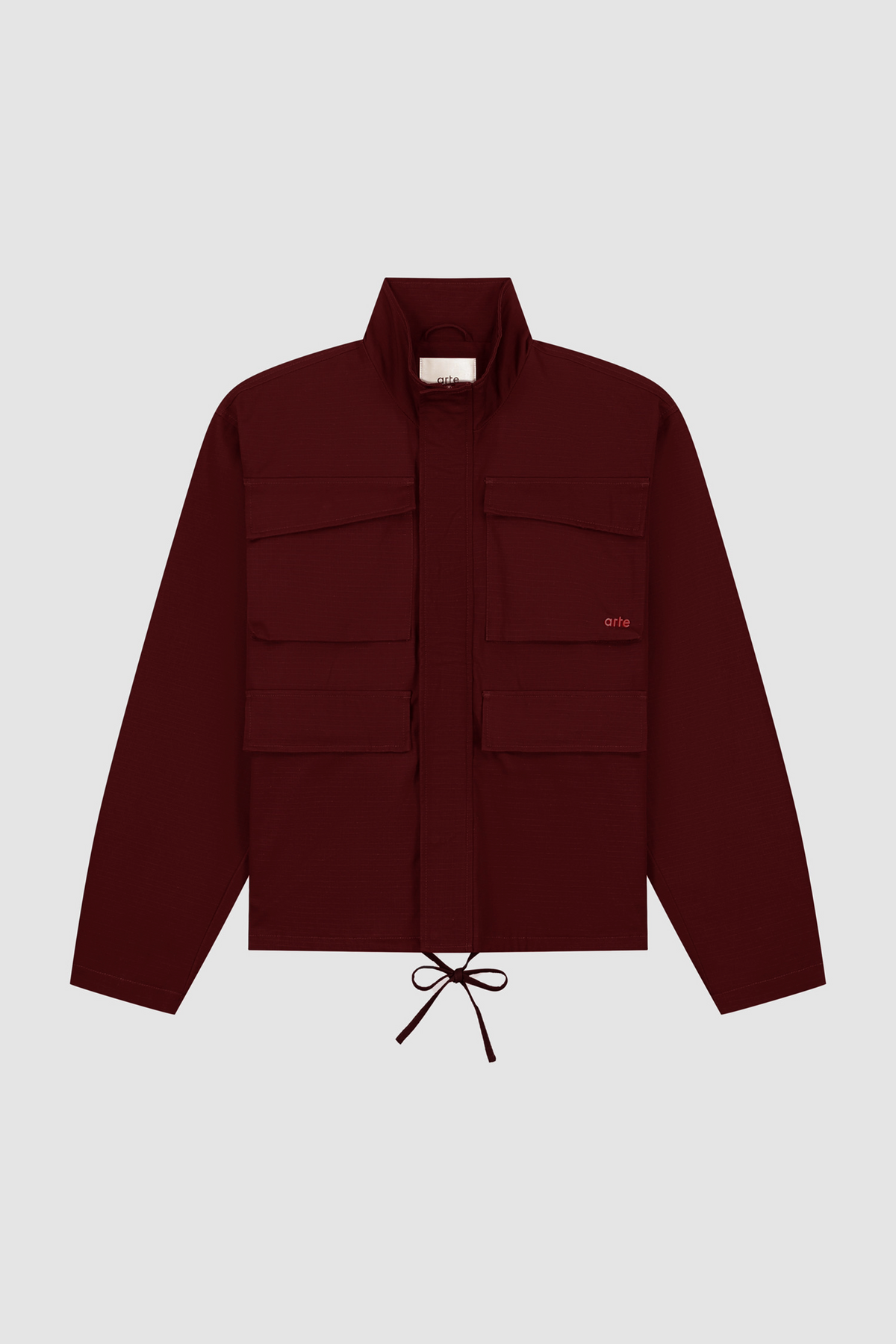 Veste Ripstop cirée - Bordeaux