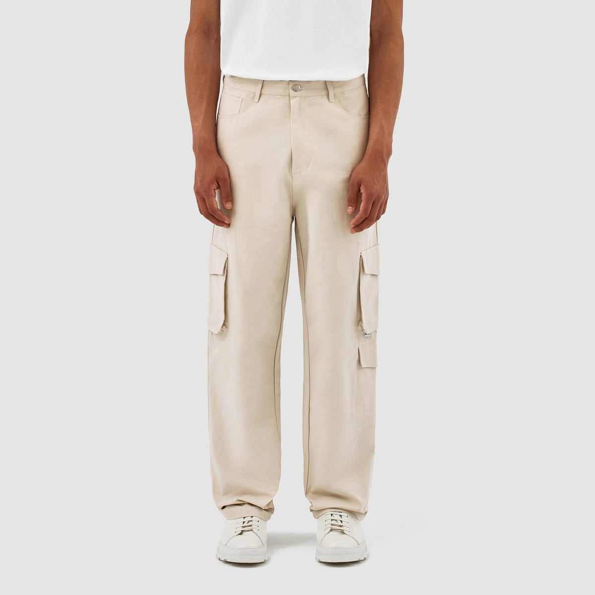 Pantalon à double poche Porter - Crème