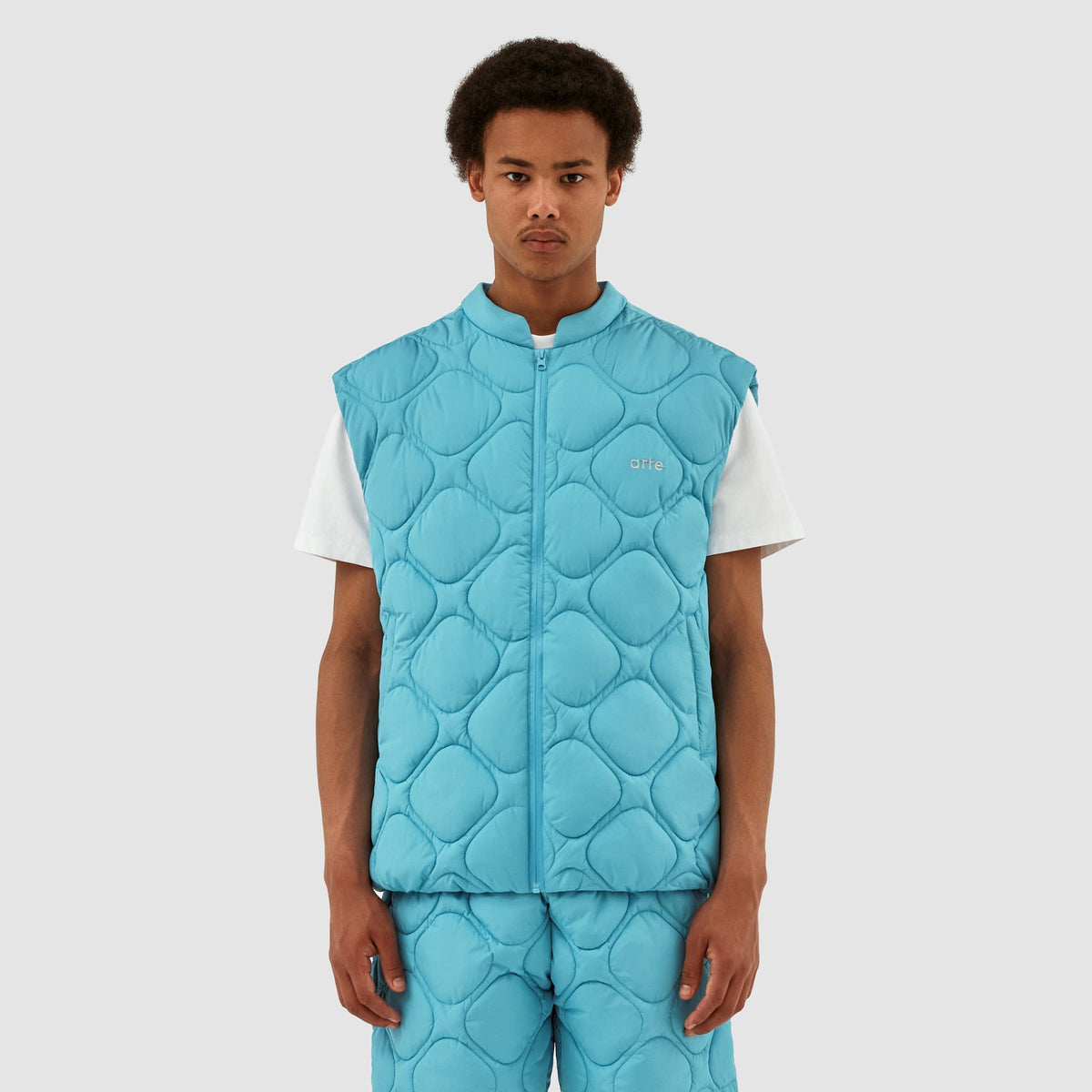 Gilet matelassé Vince - Bleu clair