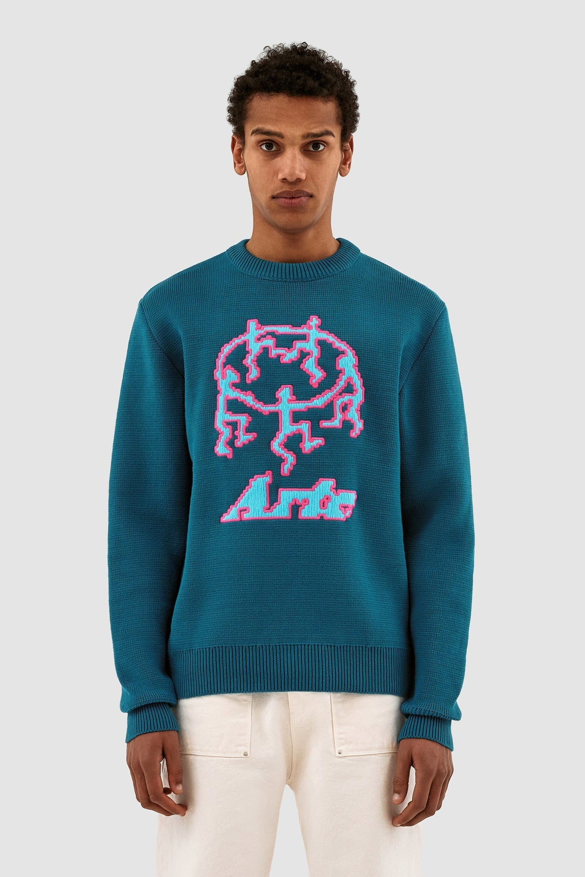 Pull Kobe Pixel Dancers - Bleu pétrole