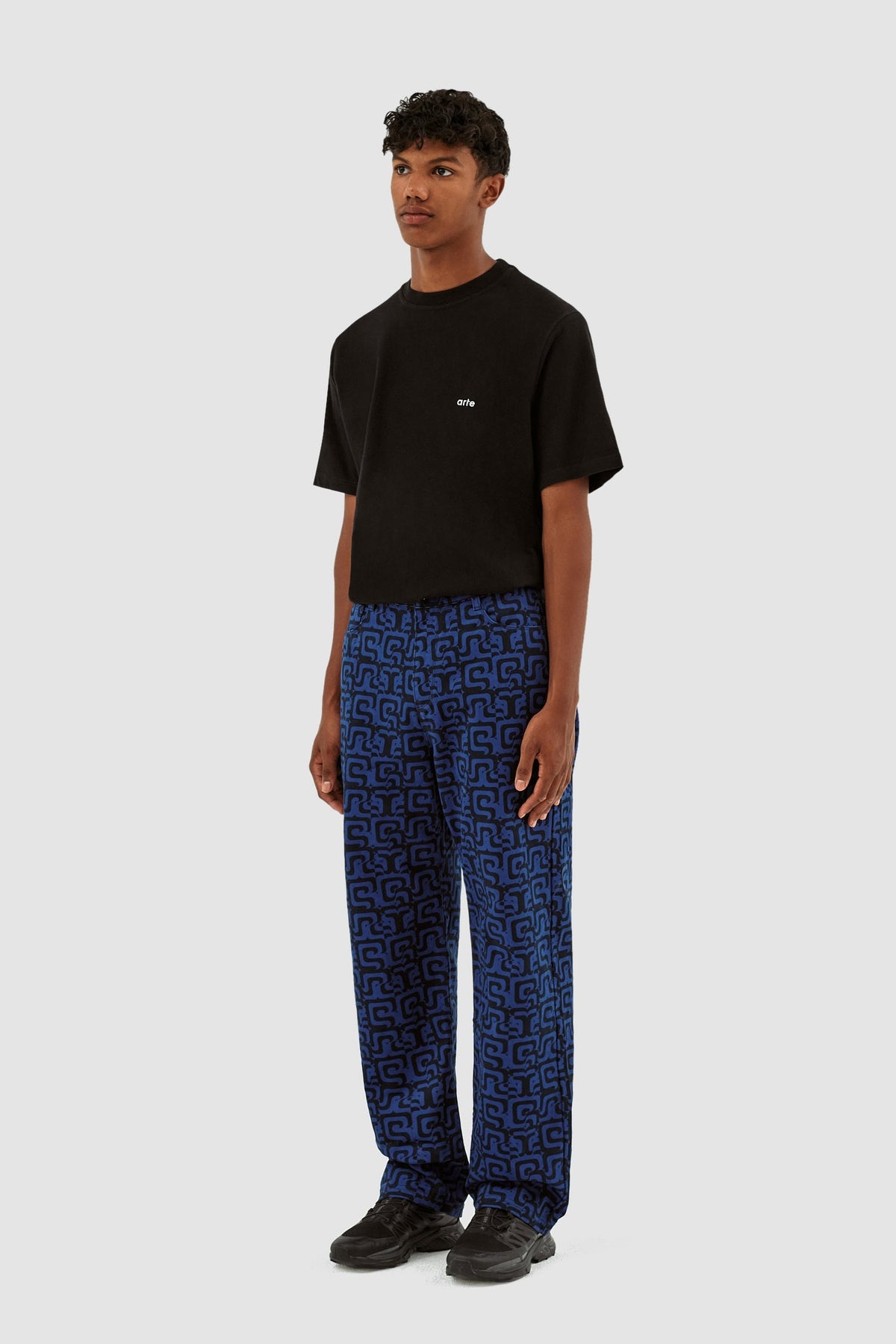 Pantalon Jonas Allover - Marine/Bleu