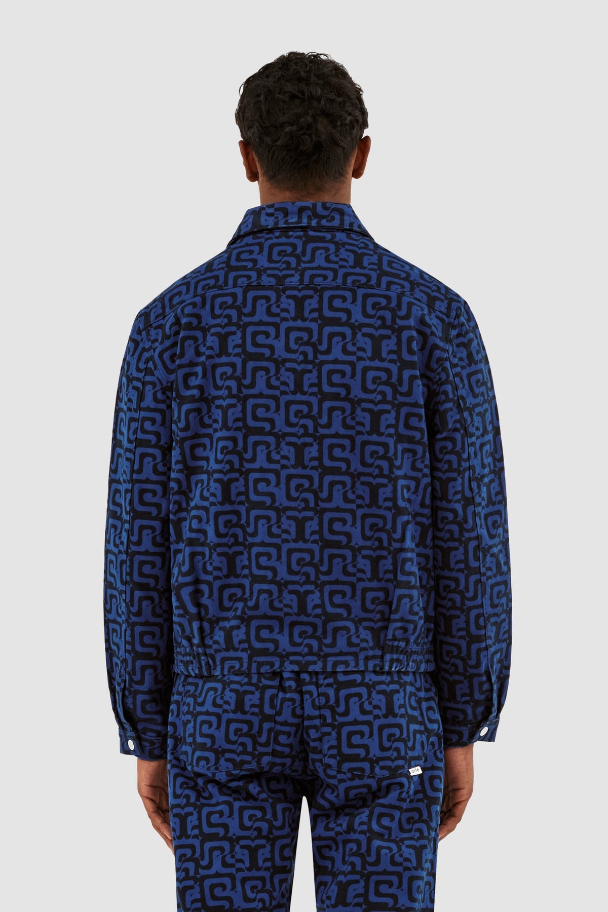 Veste Jones Allover - Marine/Bleu
