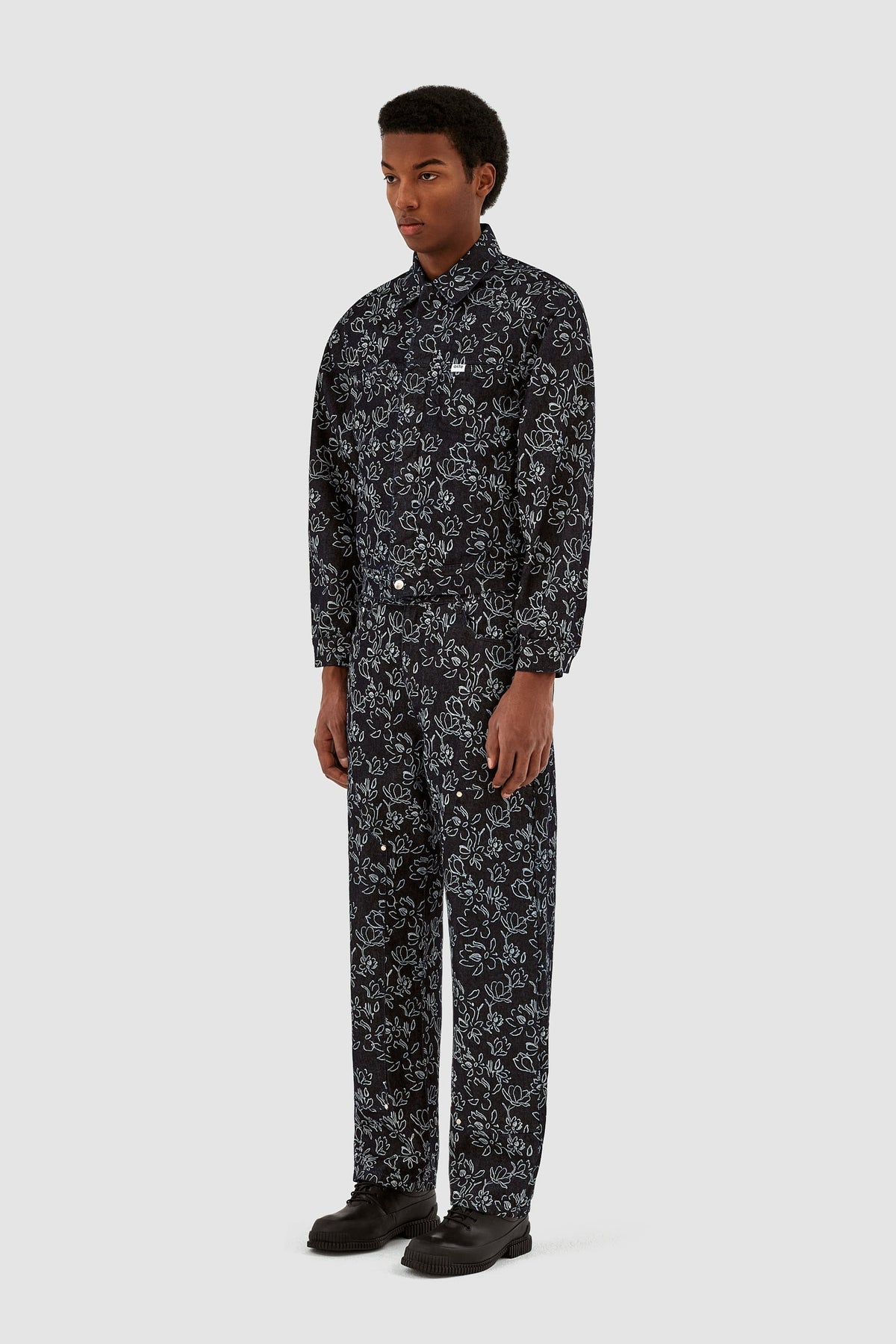 Veste Jones Flowers - Marine