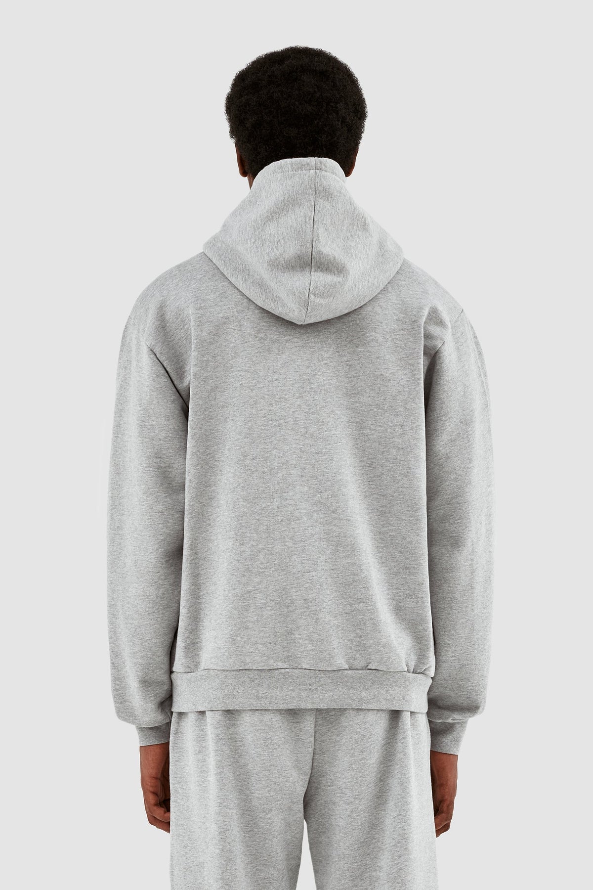 Sweat à capuche Harmon Pixel Logo - Gris