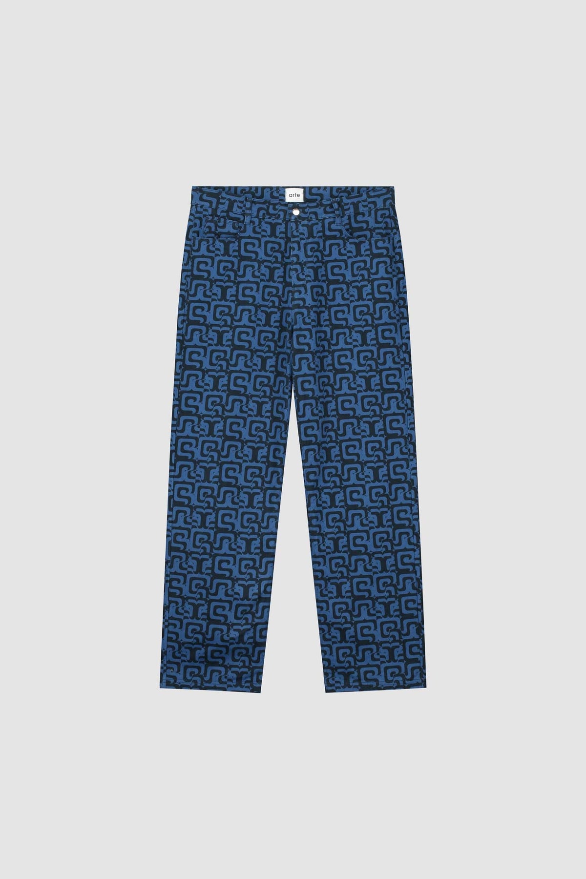 Pantalon Jonas Allover - Marine/Bleu