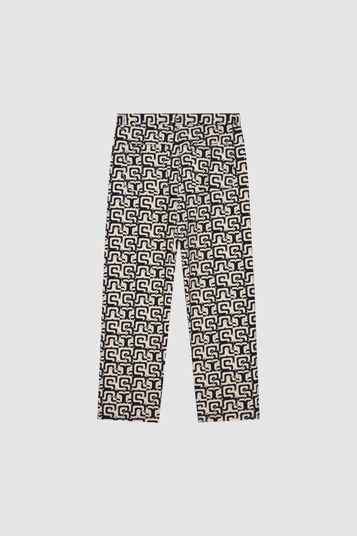 Pantalon Jonas Allover - Marine/Crème
