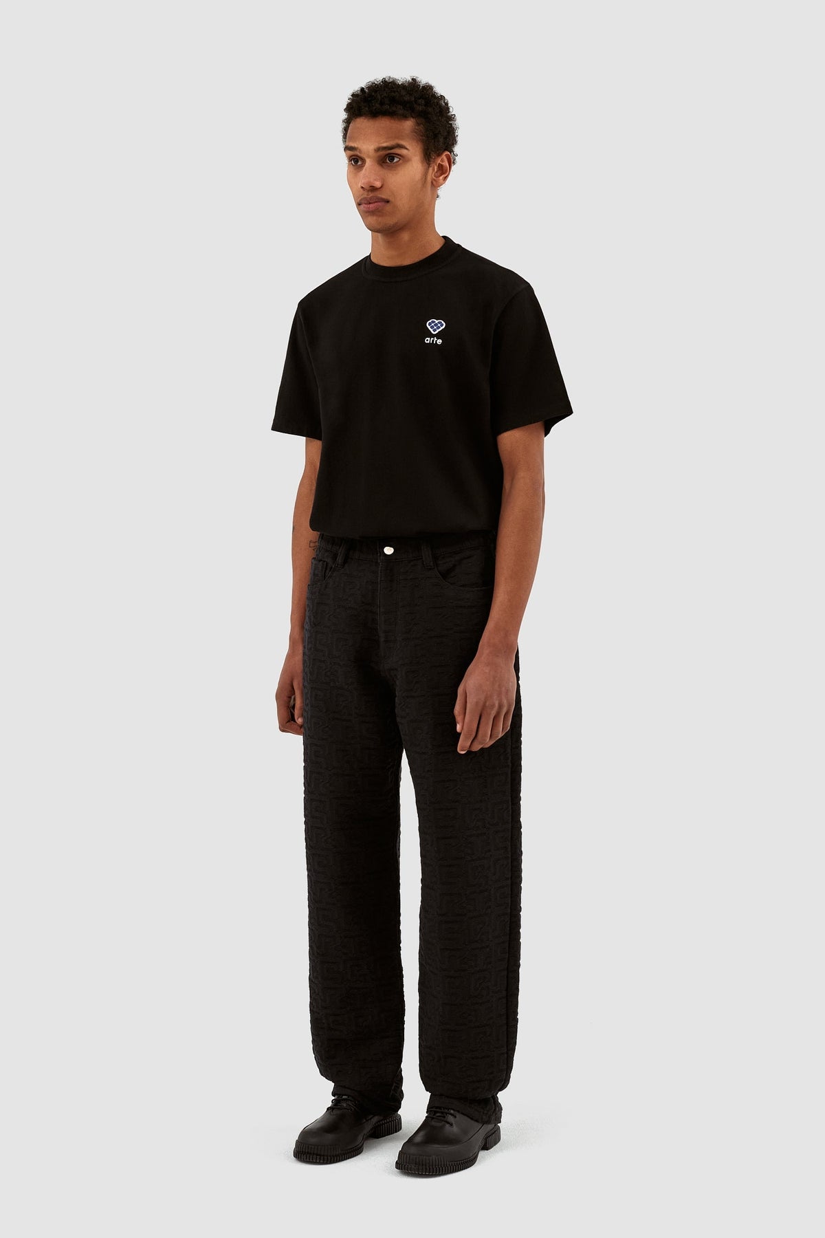 Pantalon Jones Jacquard - Noir