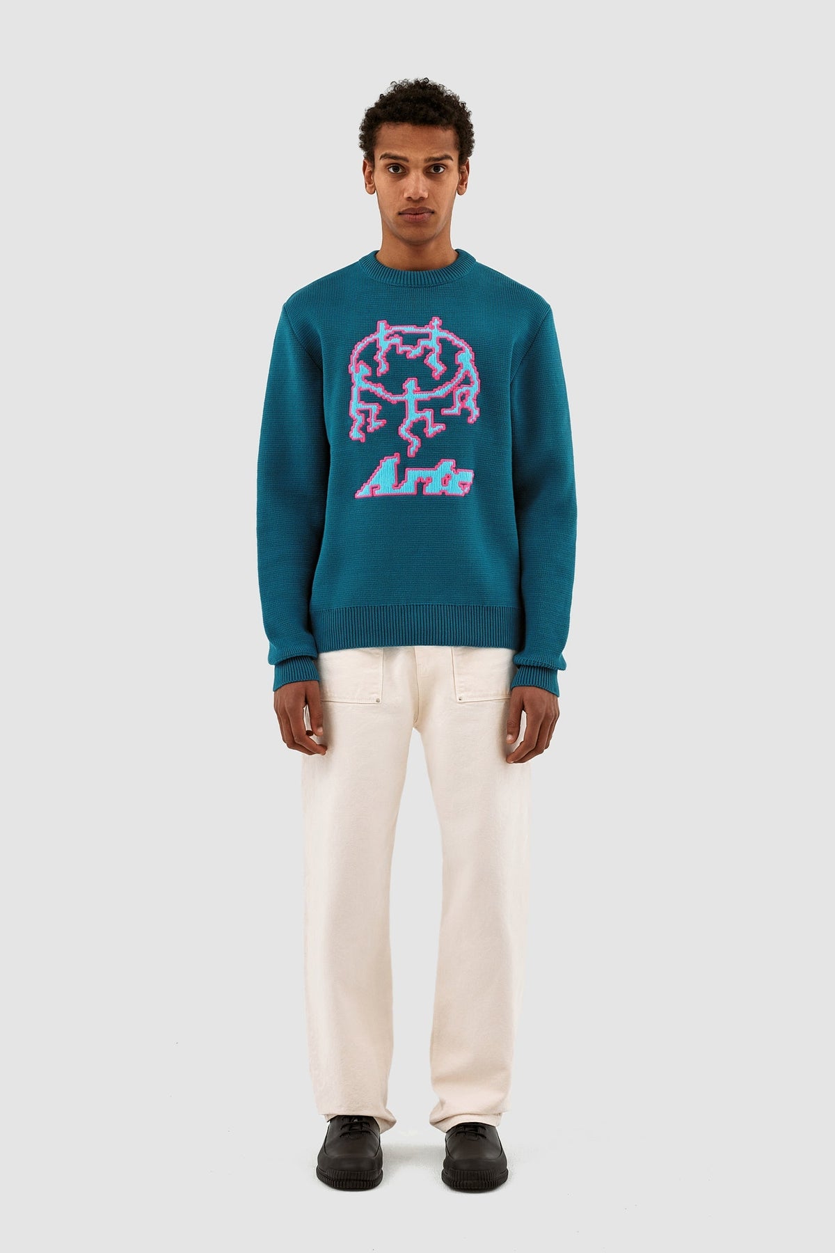 Pull Kobe Pixel Dancers - Bleu pétrole