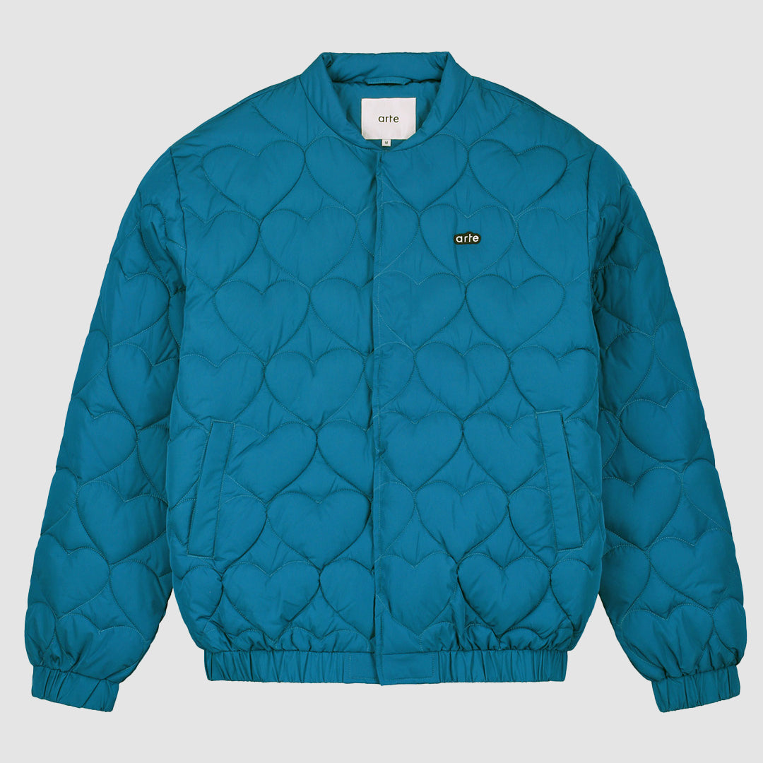 Veste Jonas Heart - Bleu pétrole
