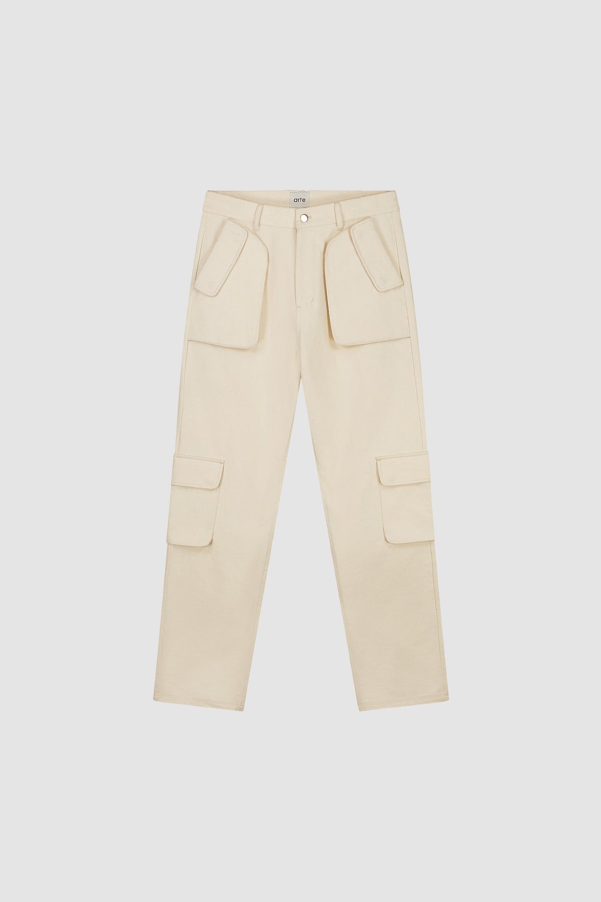 Pantalon cargo Jaden - Crème