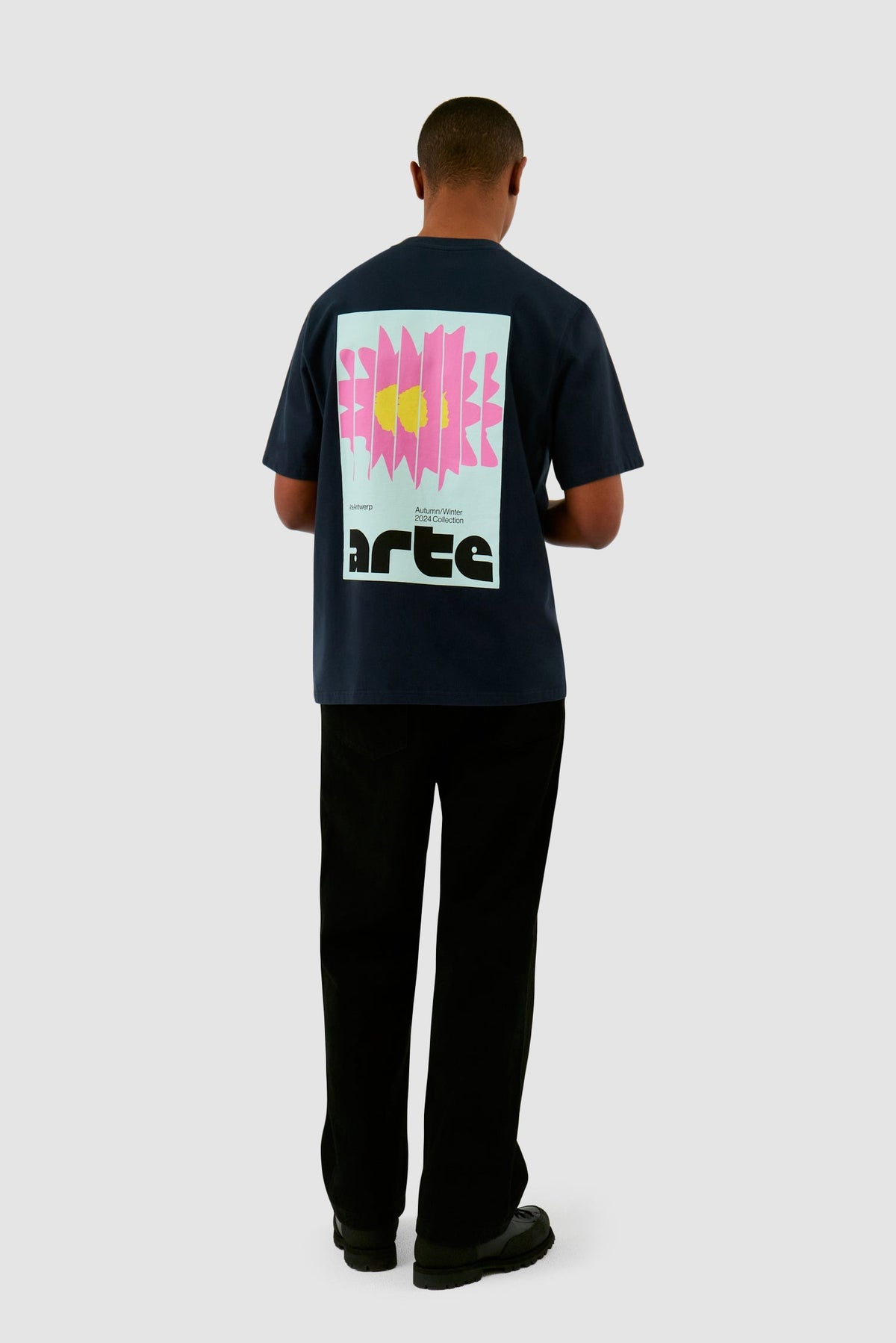 T-shirt Flower Poster - Marine