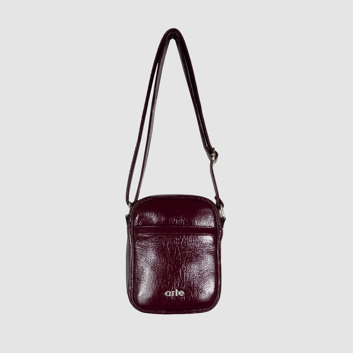 Sac à bandoulière brillant - Rouge