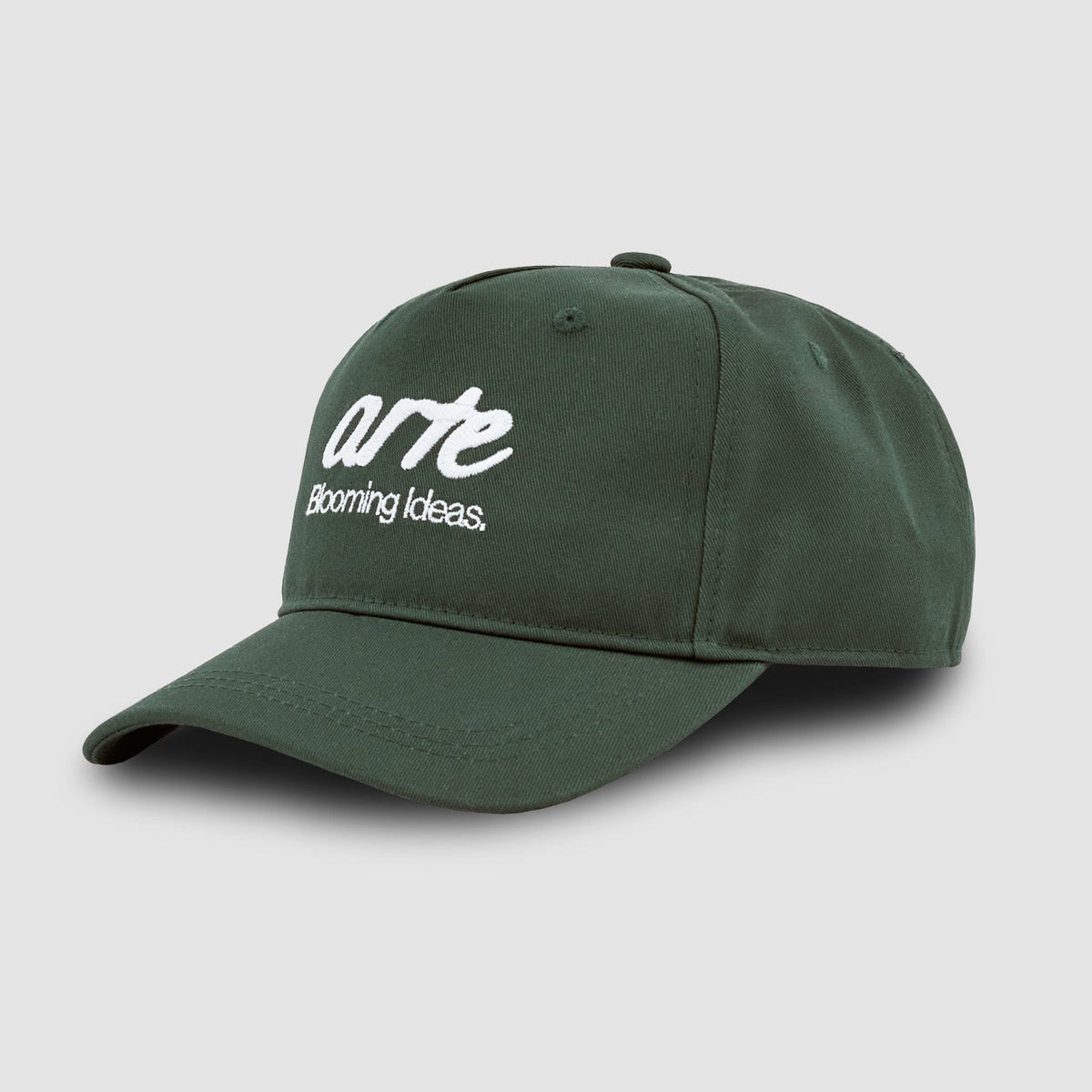 Casquette avec logo brodé sur le devant - Vert