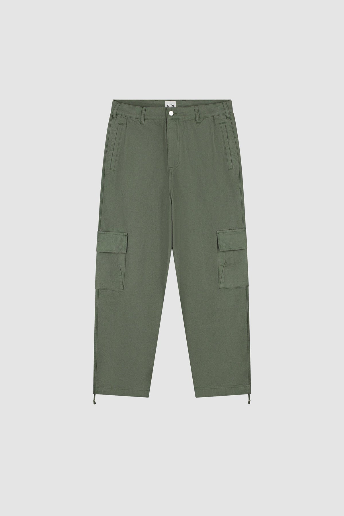 Pantalon cargo bas - Vert