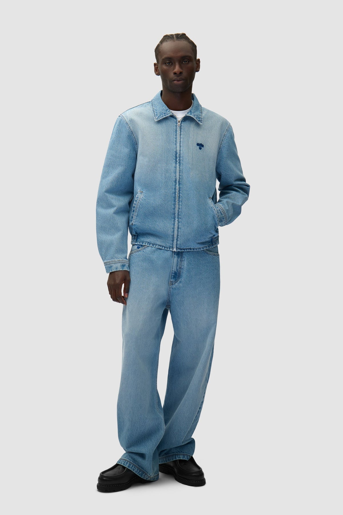 Pantalon Basic Jeans - Bleach