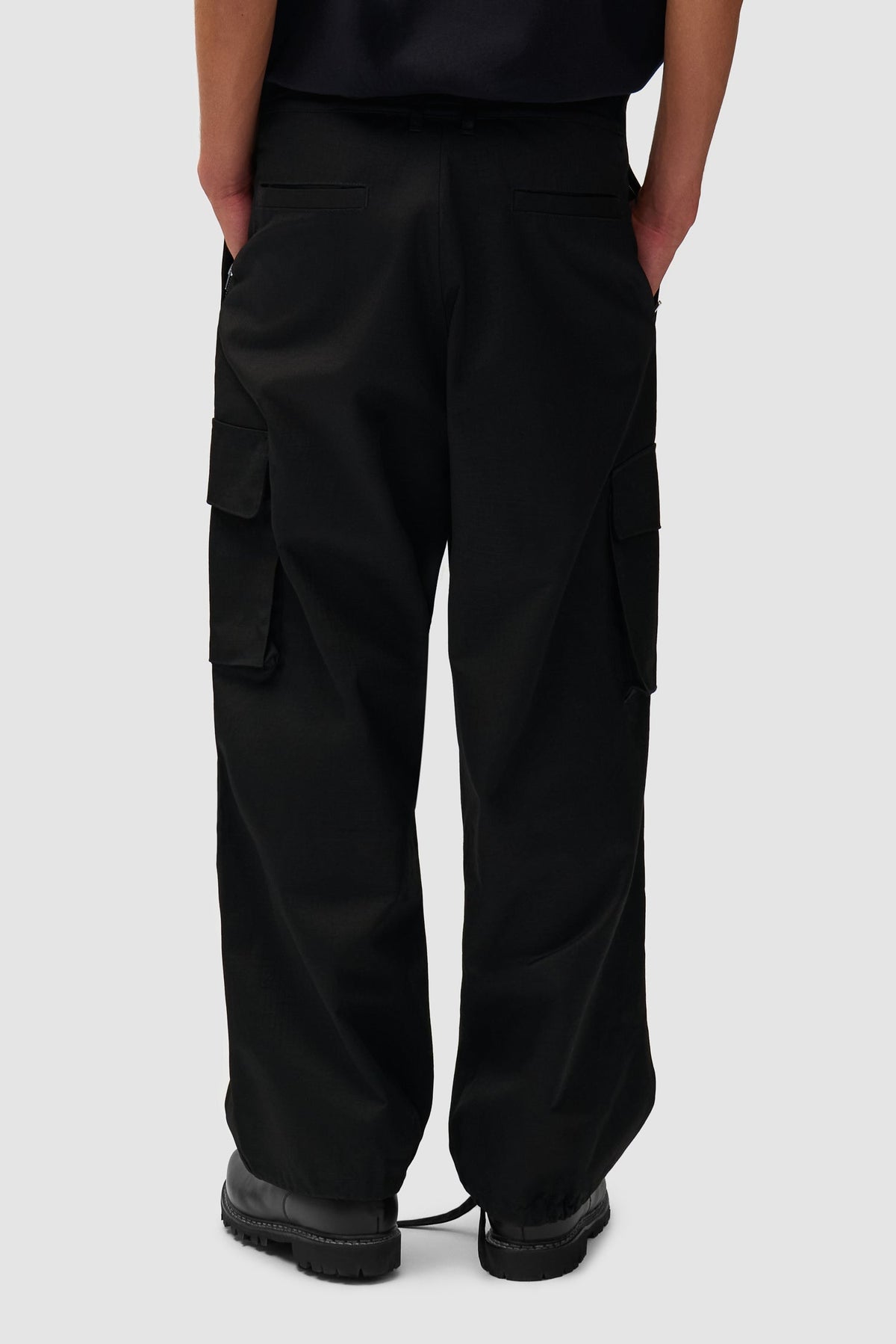 Pantalon Ripstop ciré - Noir