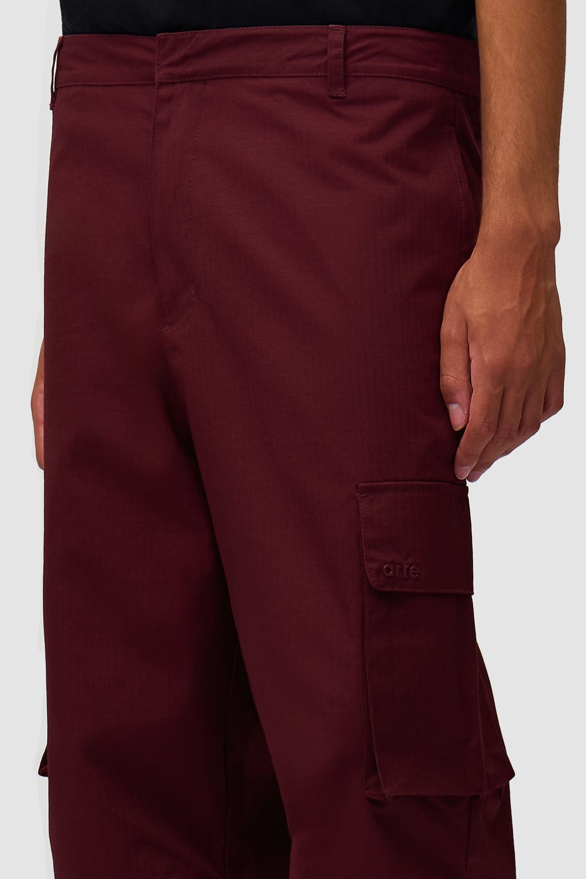 Pantalon Ripstop ciré - Bordeaux