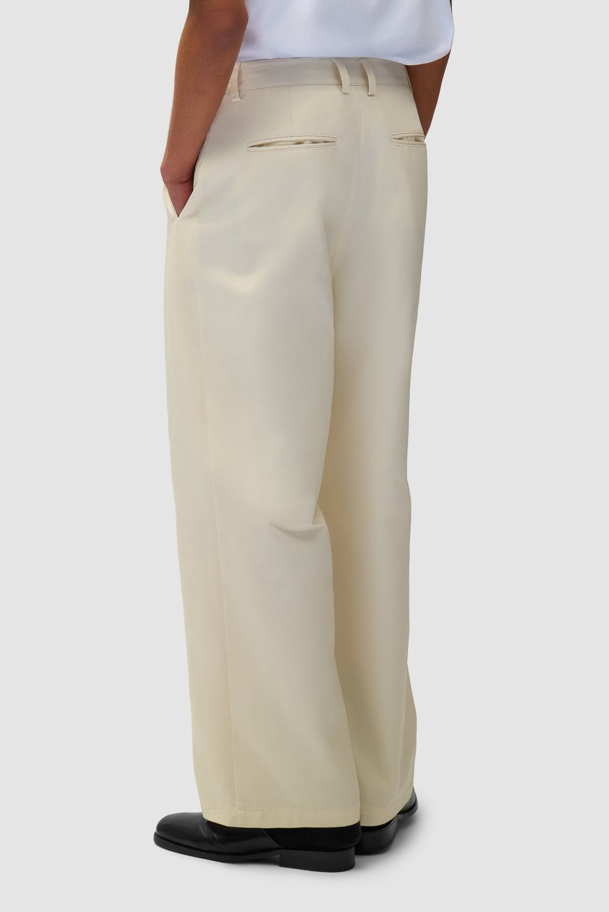 Pantalon habillé - Crème