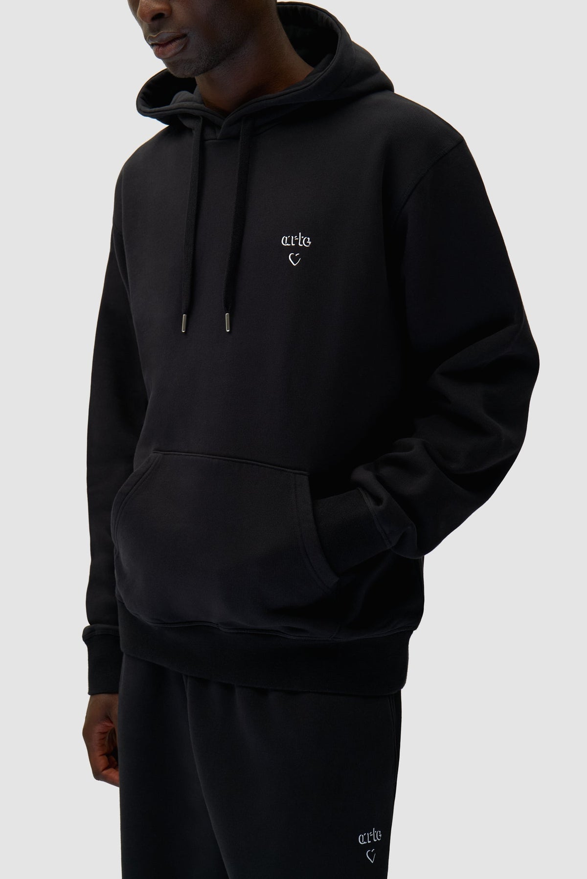 Arte Heart Hoodie - Noir