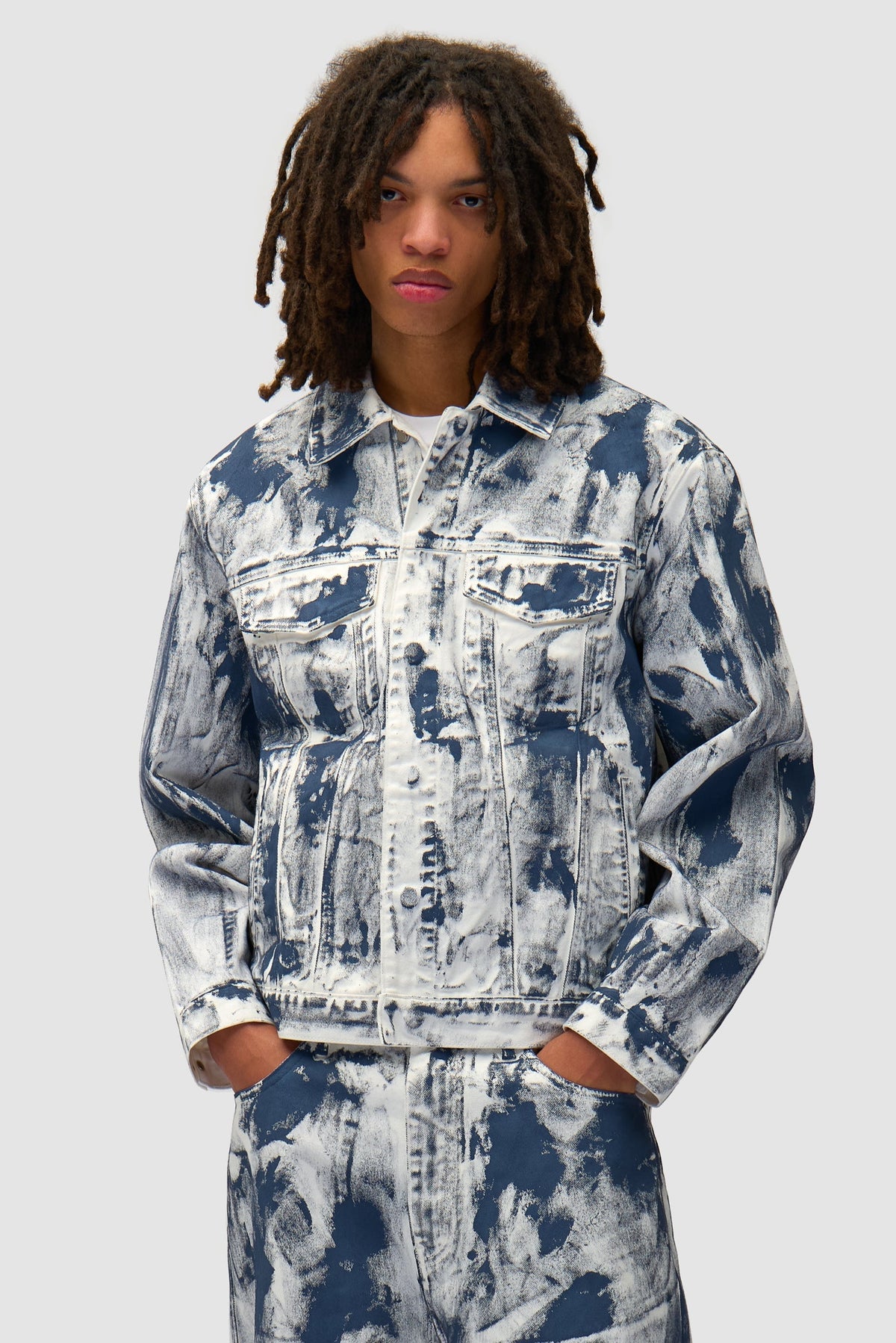 Veste peinture - Blanc