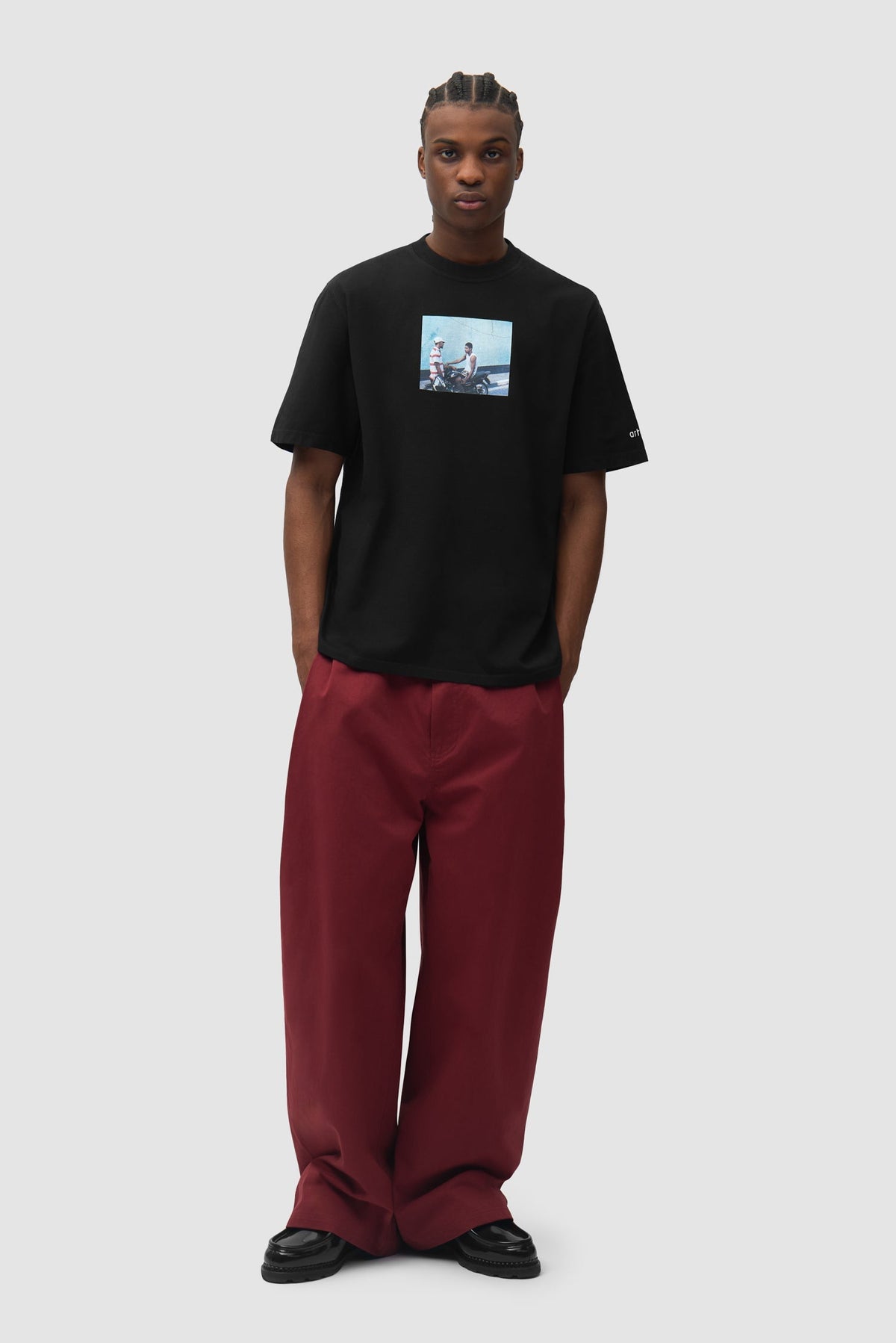 T-shirt Mohamed Bourouissa - Noir