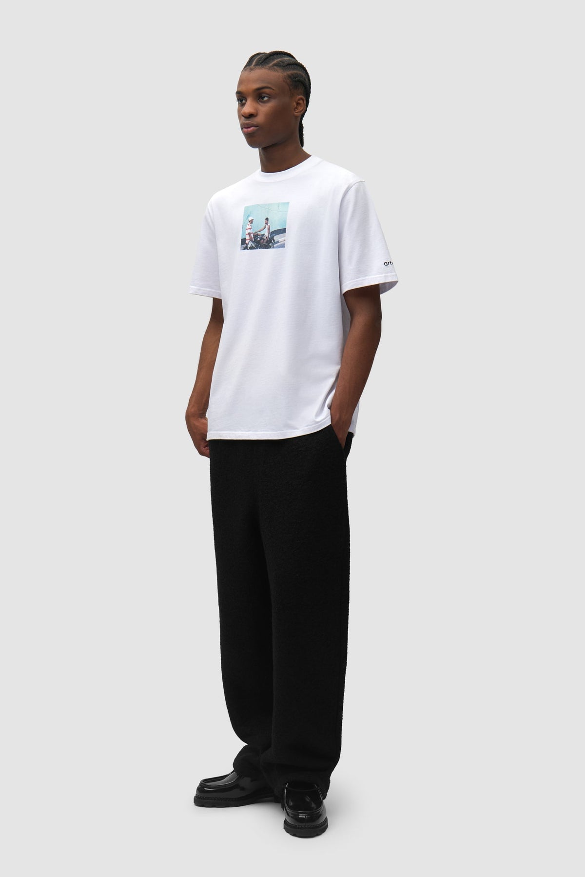T-shirt Mohamed Bourouissa - Blanc