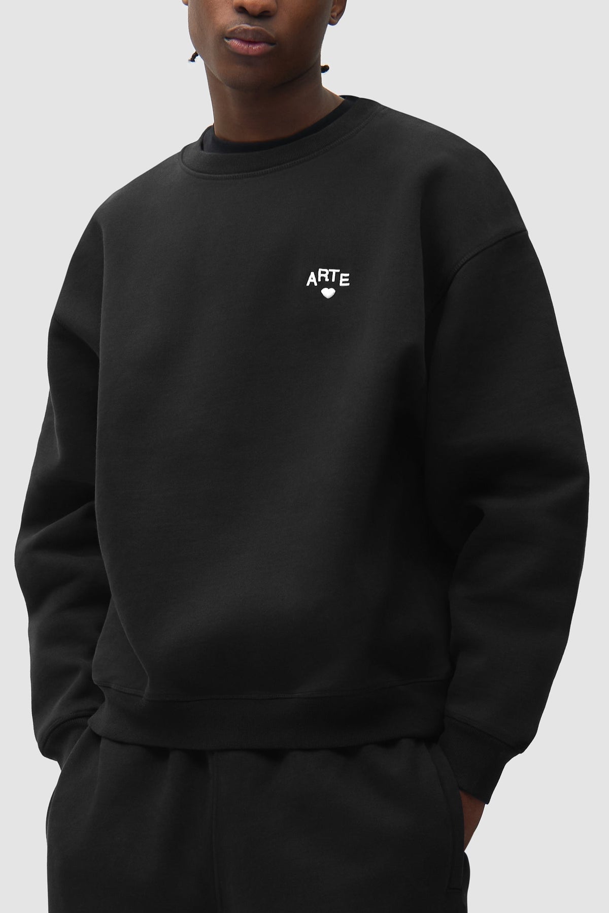 Pull à col rond Cor - Noir