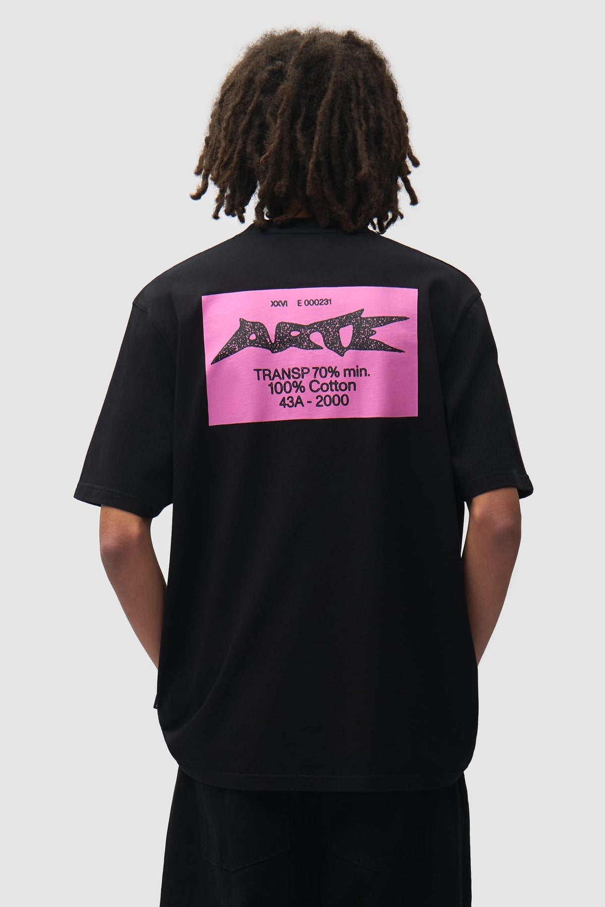 T-shirt « Composition » - Noir