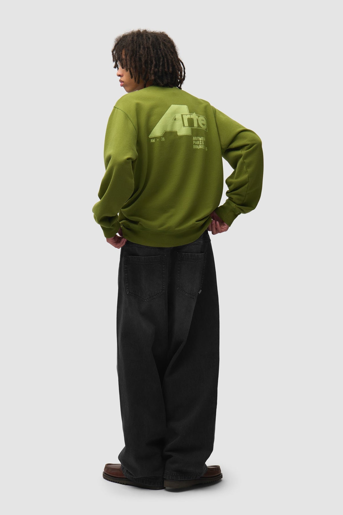 T-shirt à col rond City - Vert