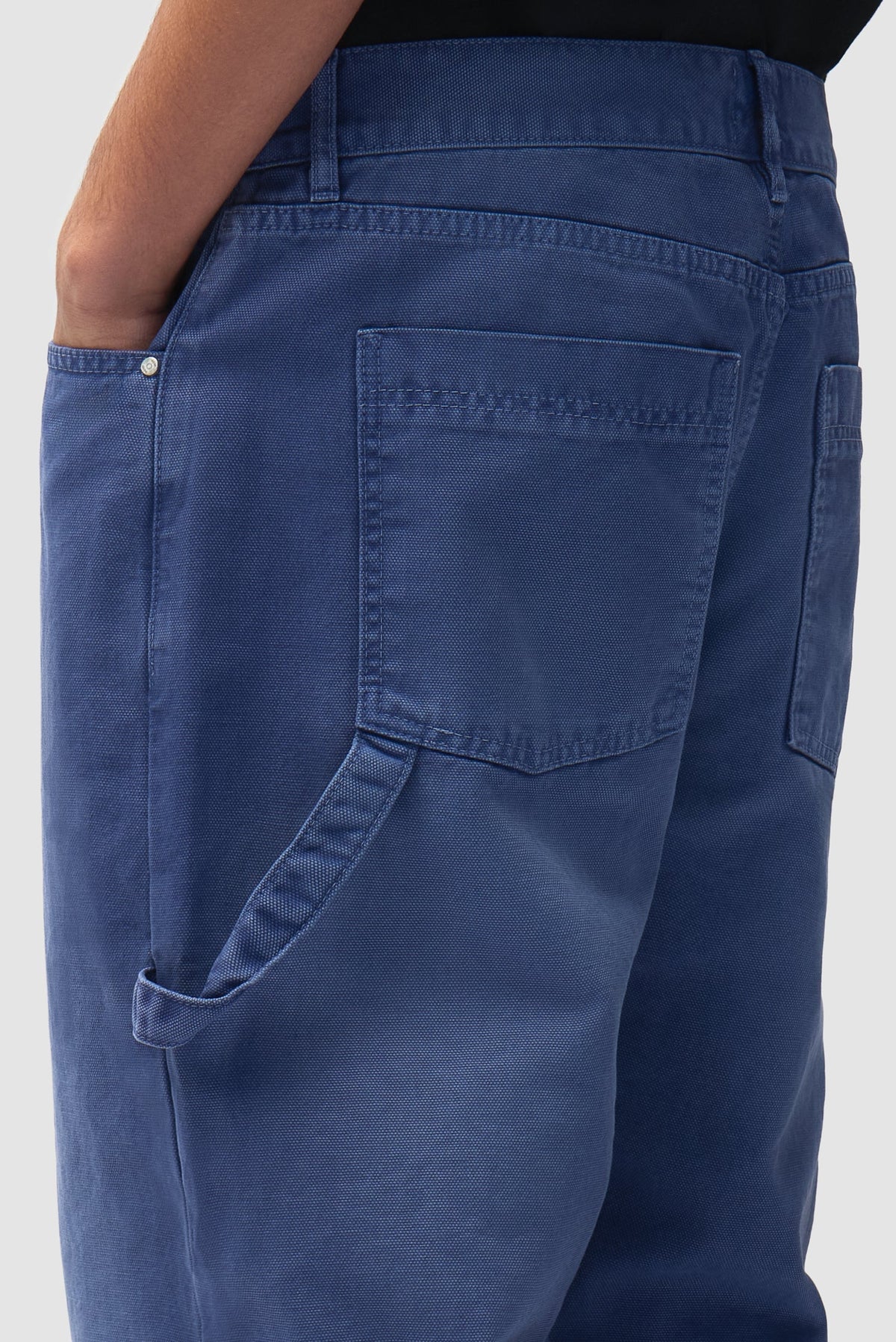Pantalon en denim Atelier Uniform - Bleu marine