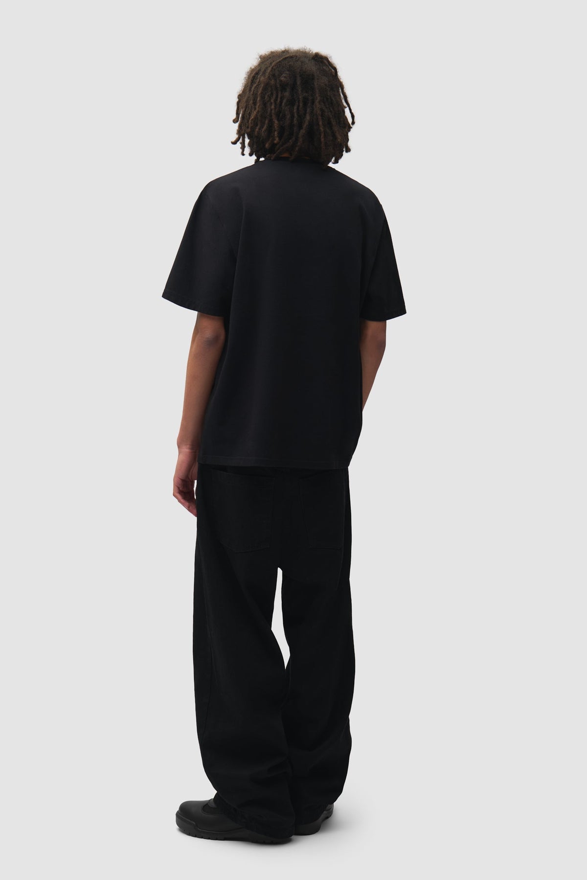 T-shirt à usage unique - Noir