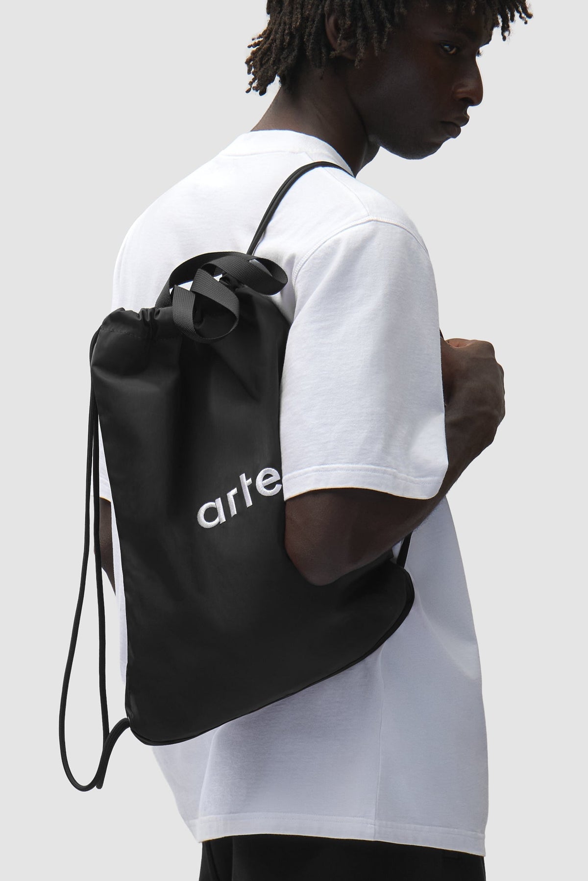 Sac de sport en nylon - Noir
