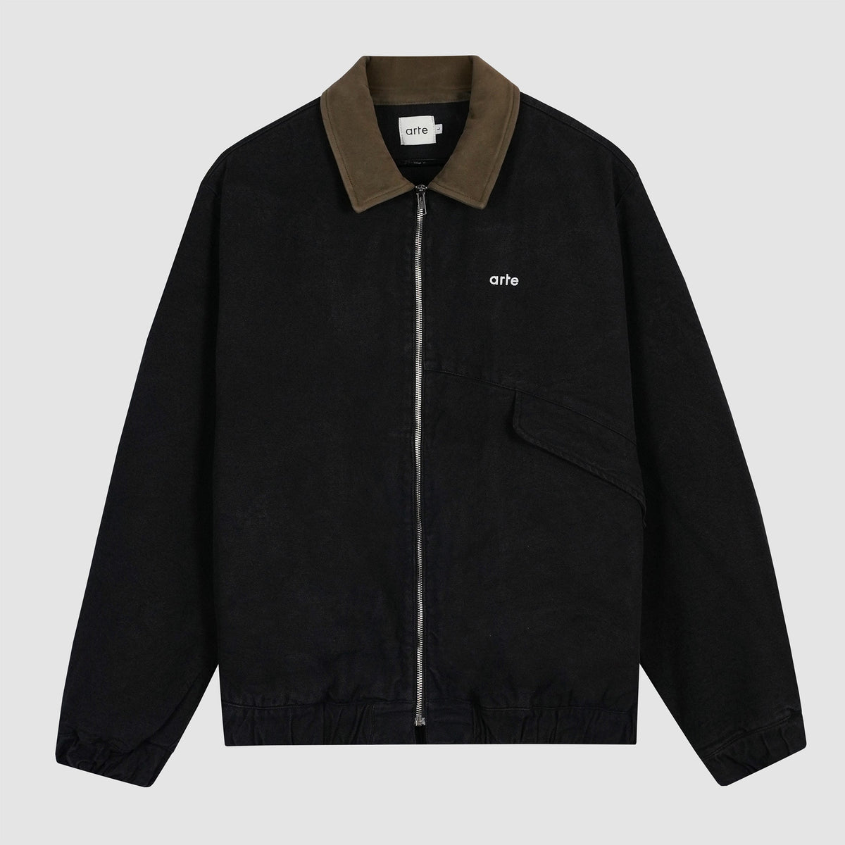 Veste à collier Jacob - Noir